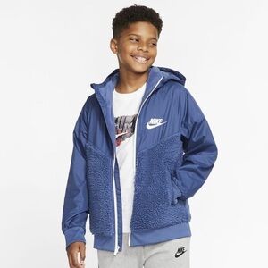 ✔️GUC✔️ NIKE Sportswear Windrunner Sherpa Jacket